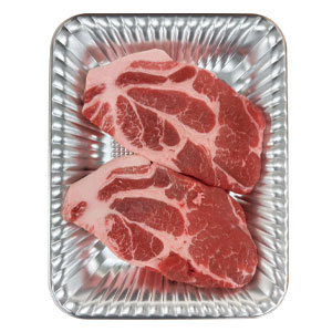 カナダ産 三元豚肩ロース厚切ステーキ2枚