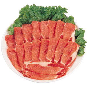 カナダ産　三元豚ロース薄切り　３００ｇ