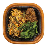 旨辛!野菜たっぷりビビンバ丼(電子レンジ専用)