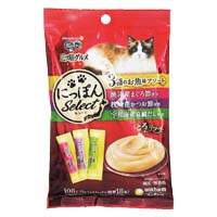 ユニ・チャーム 三ツ星グルメおやつ3種お魚 6g×18