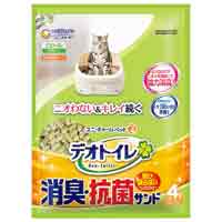 ユニ・チャーム　デオトイレ消臭抗菌サンド　４Ｌ