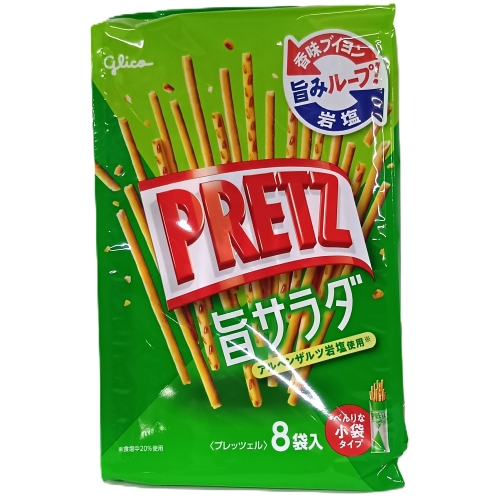 グリコ　プリッツ旨サラダ８袋　１１８ｇ