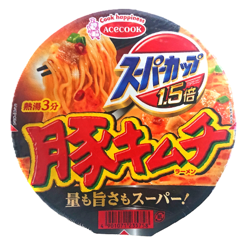 AC スーパーカップ1.5倍豚キムチ 107g