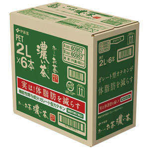 伊藤園 お〜いお茶濃い茶 2L箱