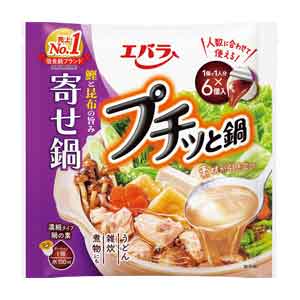 エバラ　プチッと鍋寄せ鍋　２３ｇｘ６
