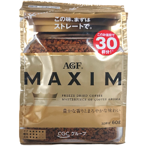 CGC AGFマキシム袋 60g