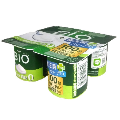 ダノン　ビオプレーン・砂糖不使用脂肪０　４Ｐ