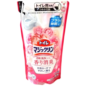 トイレマジックリン消臭・洗浄スプレーエレガントローズ詰替用３００ｍｌ