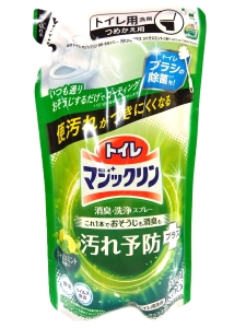トイレマジックリン消臭・洗浄スプレーシトラスミント詰替用　３００ｍｌ