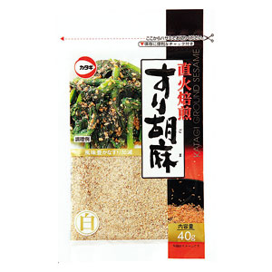 カタギ　直火焙煎すり胡麻白　４０ｇ