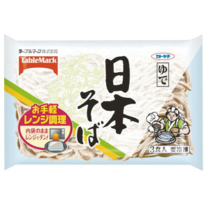 テーブルマーク　日本そば　３食