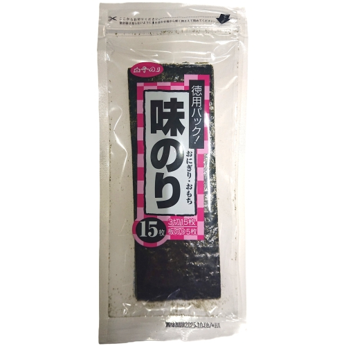 白子　Ｋ味のりおにぎり　３切１５枚