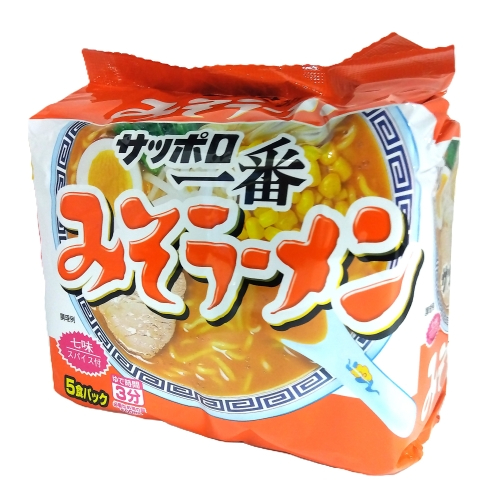 サッポロ一番　みそラーメン　５Ｐ