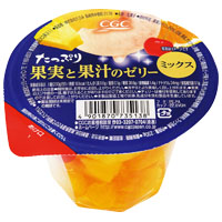 CGC たっぷり果実と果汁のゼリーミックス 1個