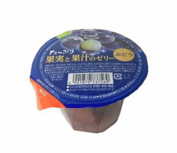 CGC たっぷり果実と果汁のゼリーぶどう