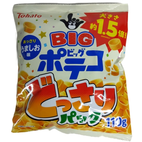 東ハト どっさりパックポテコうましお味 110g