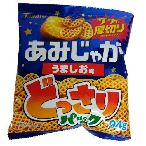 東ハト どっさりパックあみじゃがうましお味 94g