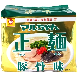 マルちゃん 正麺豚骨味 5食