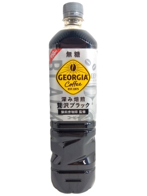 ジョージア　ボトルコーヒー無糖　９５０ｍｌ