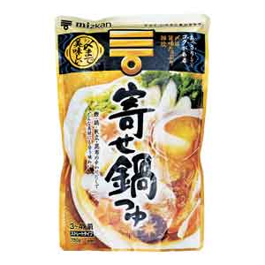 ミツカン　よせ鍋つゆストレート　７５０ｇ
