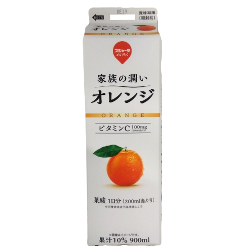 スジャータ 家族の潤いオレンジ 900ml