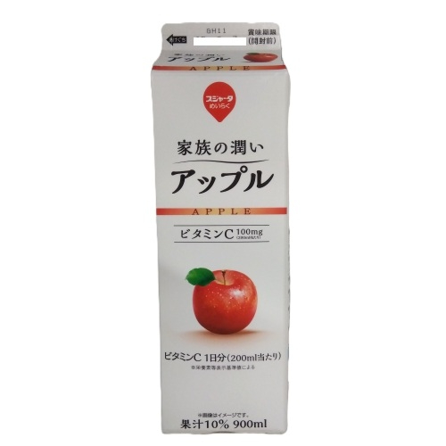 スジャータ 家族の潤いアップル 900ml