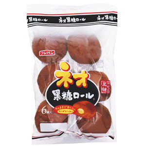 フジパン ネオ黒糖ロール 6個入
