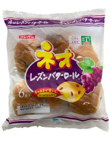 フジパン ネオレーズンバターロール 6個入
