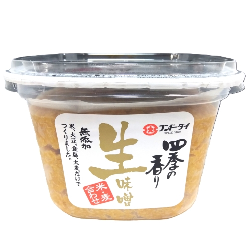 フンド―ダイ　四季香り米麦合わせ生味噌　６００ｇ