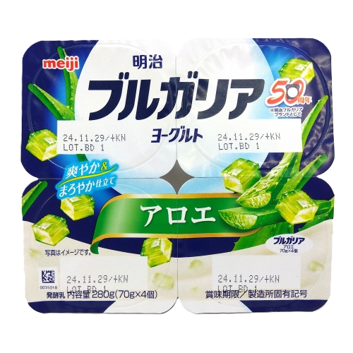 明治 ブルガリアヨーグルトアロエ 4P