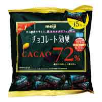 明治　チョコレート効果カカオ７２％大袋　２２５ｇ