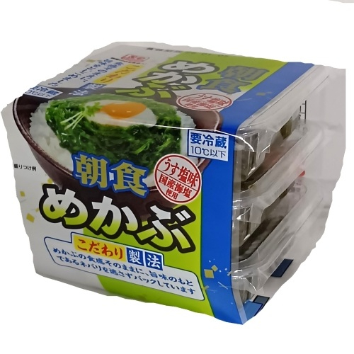中川食品 朝食めかぶ 3P