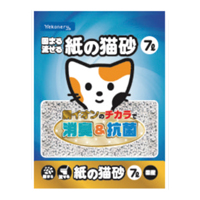 ペットライブラリー nekoneru固まる流せる紙の猫砂7L