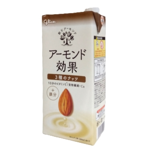 グリコ　アーモンド効果３種のナッツ　１Ｌ