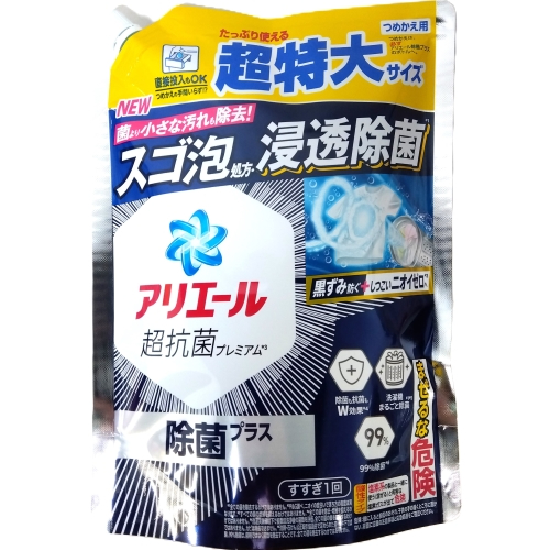 Ｐ＆Ｇ　アリエールジェル除菌替え特大