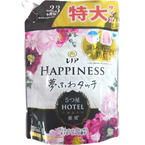 Ｐ＆Ｇ　レノアハピネス夢ふわヴェルベットブロッサム＆フローラル替え特大